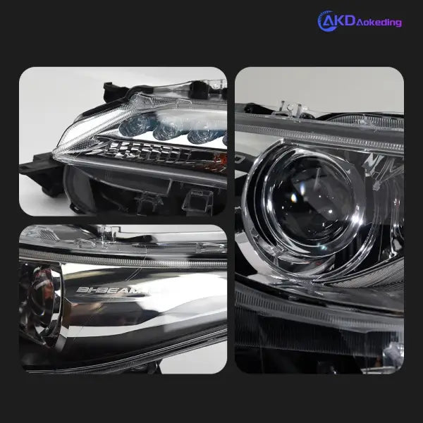 Toyota Fortuner Headlights 2016-2018 All LED Headlight LED DRL Head Lamp Angel Eye Bi Xenon