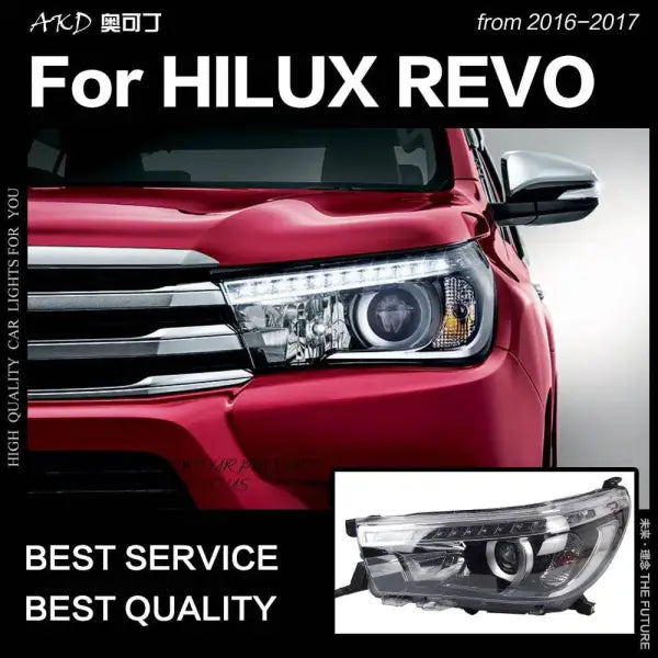 Toyota Hilux Headlights 2015-2017 New Revo LED Headlight