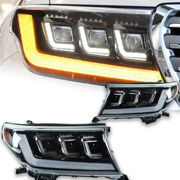 Toyota Land Cruiser Headlights 2008-2015 LC200 LED