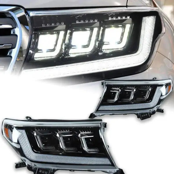 Toyota Land Cruiser Headlights 2008-2015 LC200 LED