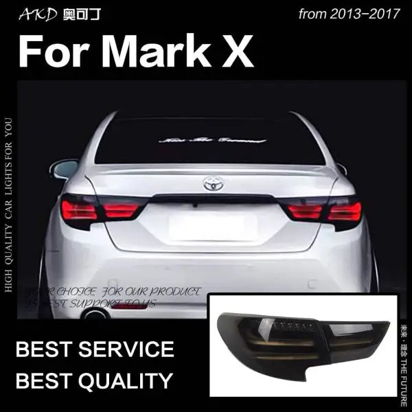 Toyota Mark X Tail Lights 2013-2017 New Reiz LED Tail lamp