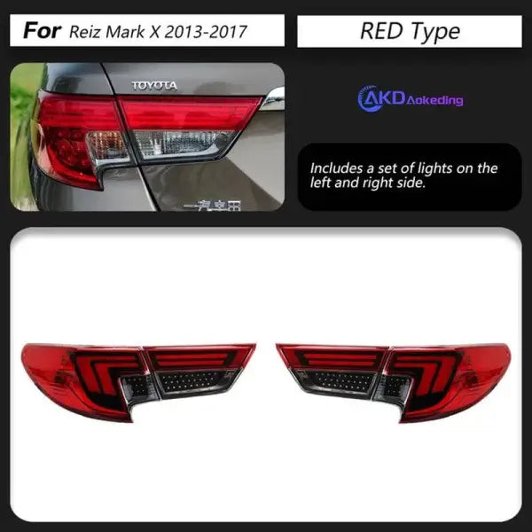 Toyota Mark X Tail Lights 2014-2019 Reiz LED Tail Light LED