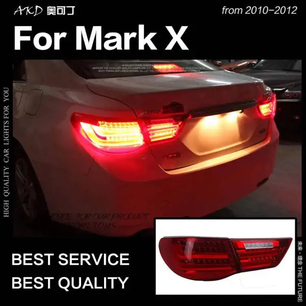 Toyota Reiz Tail Lights 2010-2012 Mark X LED Tail lamp