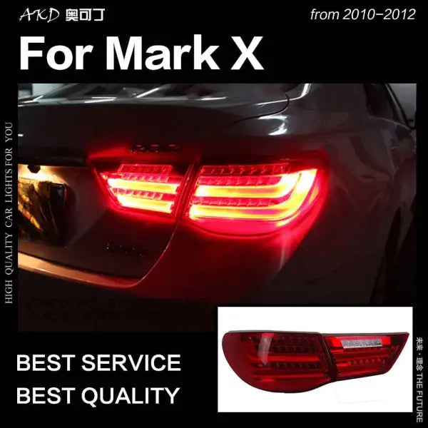 Toyota Reiz Tail Lights 2010-2012 Mark X LED Tail lamp