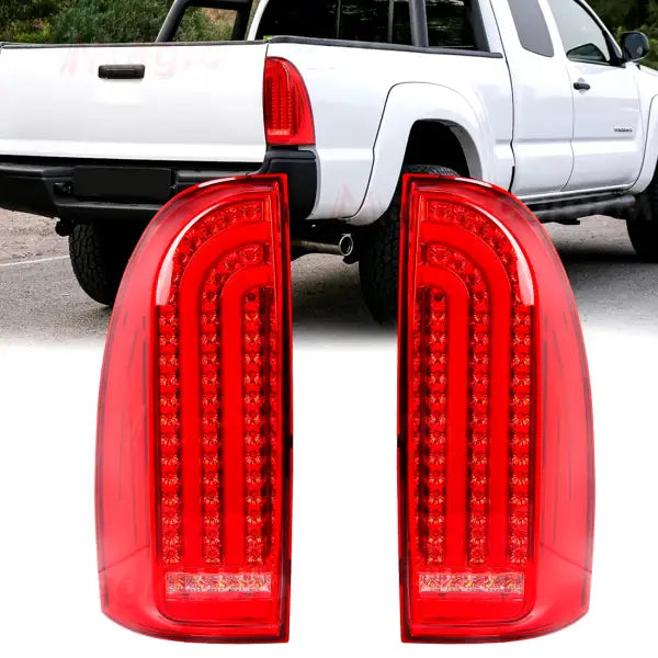 For Toyota Tacoma 2005 2006 - 2013 2014 2015 Car Tail Lamps Running Brake Turn Signal Reverse Warning Taillights Car