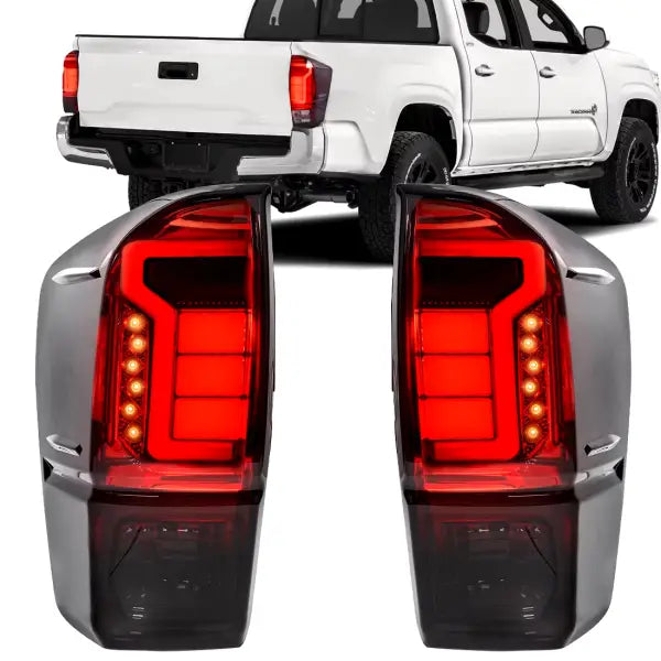 For Toyota Tacoma 2016 2017 2018 2019 2020 2021 2022 Car Tail Lamps Running Brake Turn Signal Tail Lights