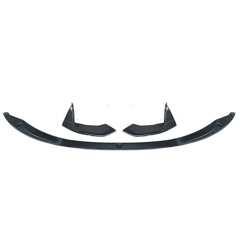 Car Craft Compatible With Bmw 3 Series F80 F82 2012-2018 M3 M4 Front Bumper Lip Splitter Skirts 4 Part Mp Style Ar-bm-0181 Glossy Black - CAR CRAFT INDIA