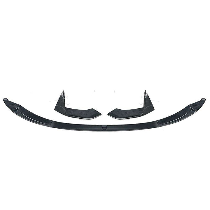 Car Craft Compatible With Bmw 3 Series F80 F82 2012-2018 M3 M4 Front Bumper Lip Splitter Skirts 4 Part Mp Style Ar-bm-0181 Glossy Black - CAR CRAFT INDIA