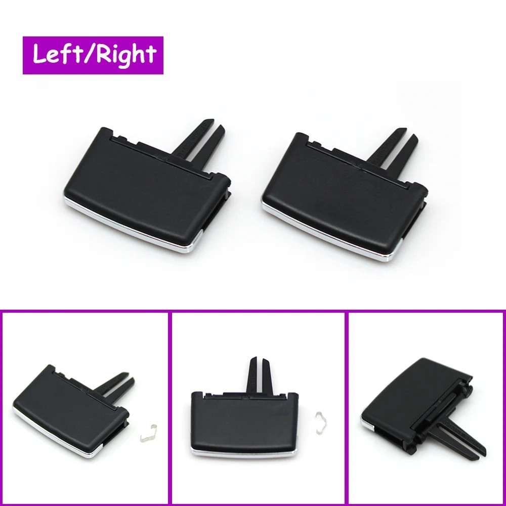 Car Craft Compatible With Mercedes E Class Cabriolet Coupe W207 2009-2012 Car Air Conditioner Left Right Central Ac Vent Grille Slider Tab Clip Outlet Repair Kit 2078300154-c R Right - CAR CRAFT INDIA