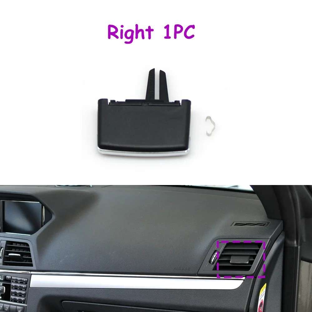 Car Craft Compatible With Mercedes E Class Cabriolet Coupe W207 2009-2012 Car Air Conditioner Left Right Central Ac Vent Grille Slider Tab Clip Outlet Repair Kit 2078300154-c R Right - CAR CRAFT INDIA