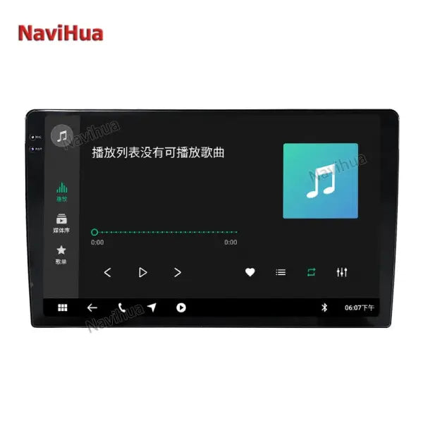 Universal Android Car Radio 10 Inch 2DIN Multimedia Touch Screen 2K Screen Display Car Stereo DVD Player GPS Navigation