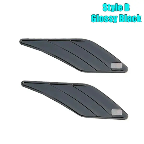 Universal for Audi A3 8P 8V A4 B8 A5 A6 C7 A7 A8 RS5 RS6 RS7 S3 S4 S5 TT Car Air Flow Intake Hood Fender Side Vents Decoration