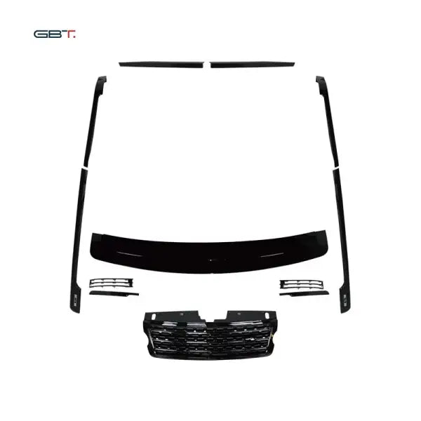 Upgrade Car Grilles Door Trim Plate Land Rovers Range Rover Body Kit for 2013-ON Black Edition Model