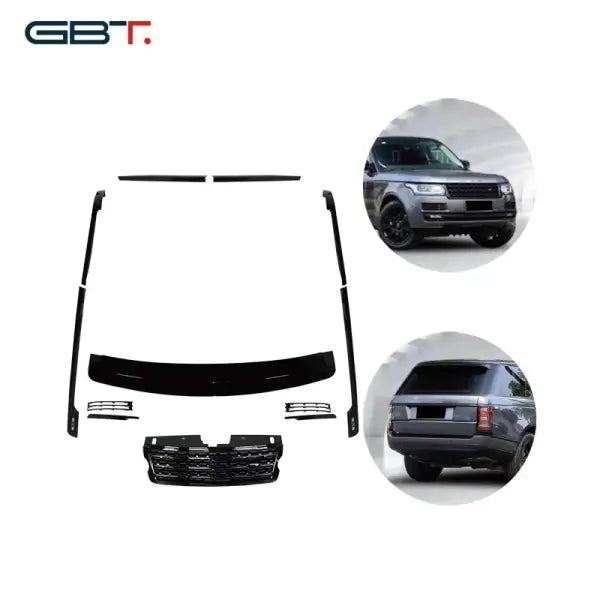 Upgrade Car Grilles Door Trim Plate Land Rovers Range Rover Body Kit for 2013-ON Black Edition Model