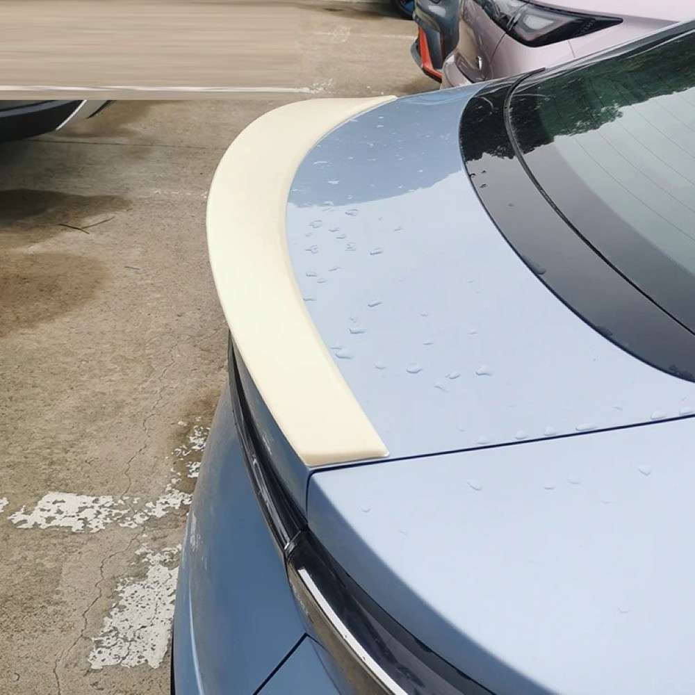 Car Craft Compatible With Byd Seal Atto 4 2022+ Rear Trunk Wing Boot Spoiler Lip Splitter Skirt Ar-byd-004 Cf Carbon Fiber Look - CAR CRAFT INDIA
