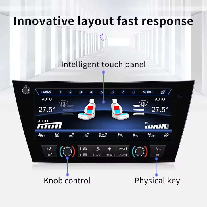 Car Craft Compatible With Bmw X5 F15 2014-2018 Lcd Display Air Conditioning Board Android Ac Panel Digital Touch Screen Climate Knobs Control 8.8 Inch CC-8490 - CAR CRAFT INDIA