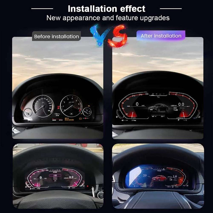 Car Craft Compatible With Bmw Z4 E89 2009-2018 Interior Digital Instrument Speedometer Cluster Meeter Player CC-8164