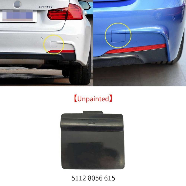 Car Craft Compatible With Bmw 3 Series F30 F80 2012-2019 M Sport M Tech M3 M4 Rear Bumper Tow Hook Towing Tochan Trailer Cover 51128056615 Gc CC-7986 - CAR CRAFT INDIA