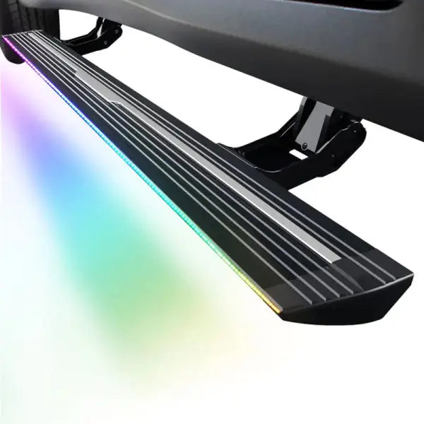 Vehicle Exterior Blue or White LED Lamp Powered Board for Volvo XC90 XC60 Colorful Electric Side Step 2015-2022