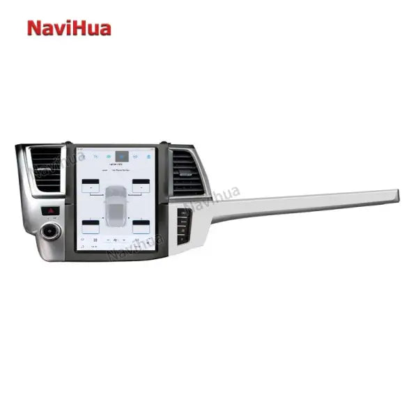 Vertical 12.1 Inch Large Screen Android 11 GPS Navigation Car DVD Player for Tesla Style Toyota Highlander 2015