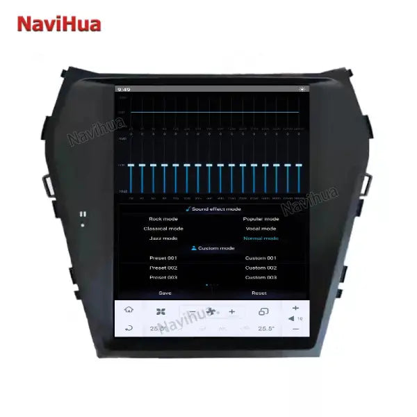 Vertical Screen 10.4 Inch Android 9 Car Multimedia Radio Navigation System for Hyundai IX45 for Santa Fe 2016