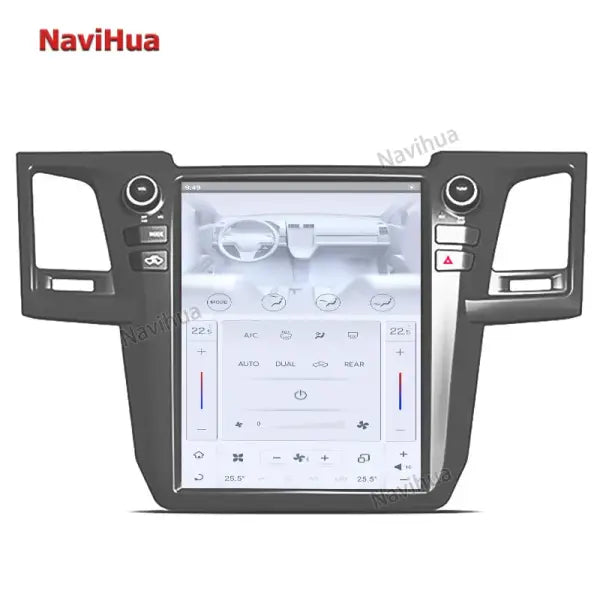 Vertical Screen 12.1 Inch Android Car DVD Player GPS Navigation System Car Radio Video for Toyota Fortuner 2004-2016