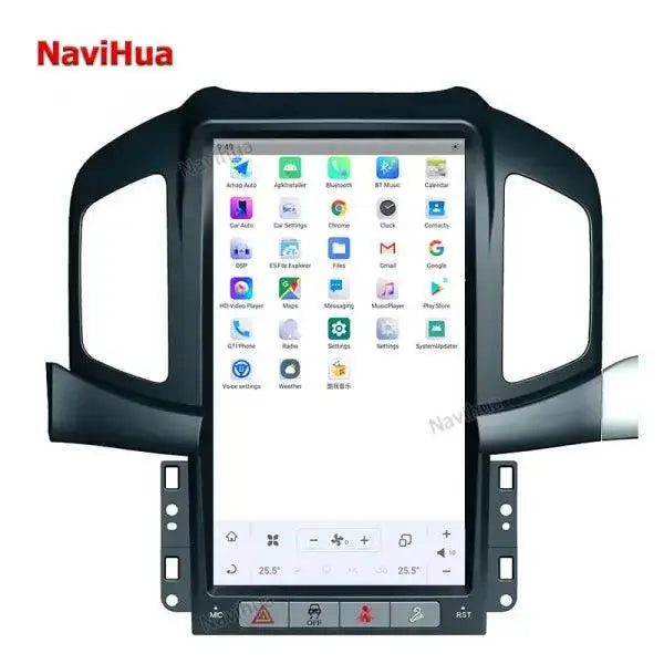 Vertical Screen 13.6 Inch GPS Navigation Android Car DVD