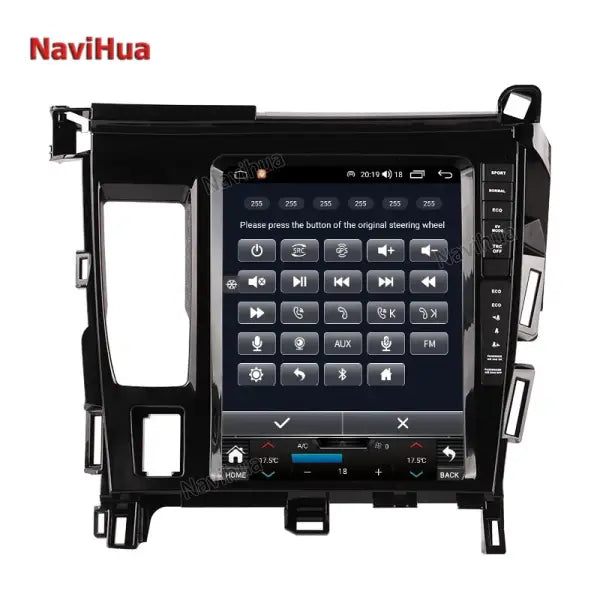 Vertical Screen 9.5 Inch GPS Navigation DVD Player Touch Screen Car Video Radio Android for Lexus CT200 2011-2018