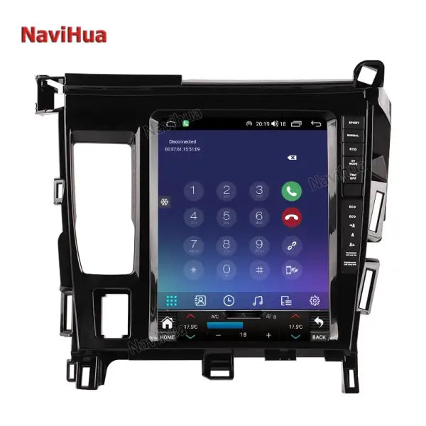 Vertical Screen 9.5 Inch GPS Navigation DVD Player Touch Screen Car Video Radio Android for Lexus CT200 2011-2018