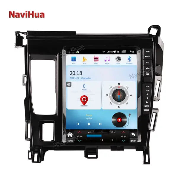 Vertical Screen 9.5 Inch GPS Navigation DVD Player Touch Screen Car Video Radio Android for Lexus CT200 2011-2018