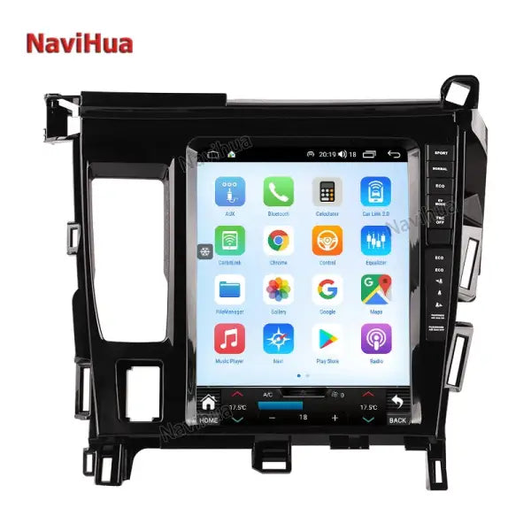 Vertical Screen 9.5 Inch GPS Navigation DVD Player Touch Screen Car Video Radio Android for Lexus CT200 2011-2018