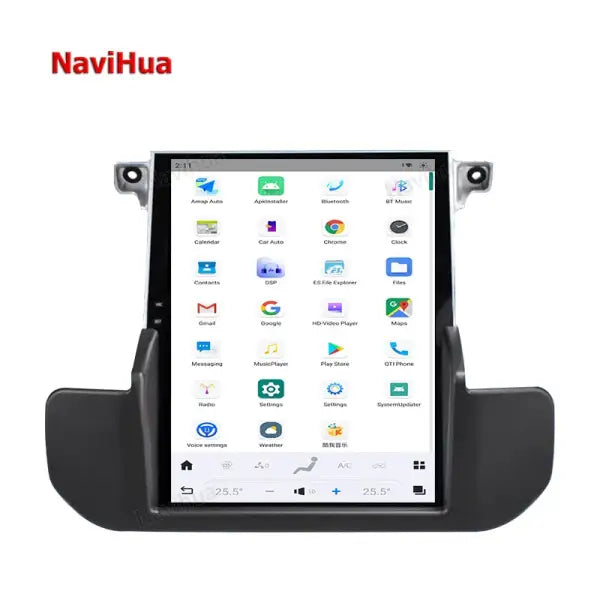 Vertical Screen Android Car Dvd Player Stereo Video Auto Radio Gps Navigation for Tesla Style Land Rover Discovery 4 LR4