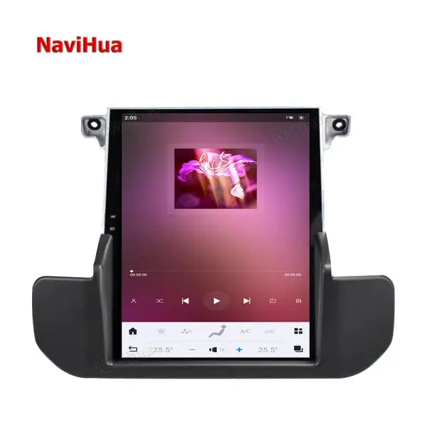 Vertical Screen Android Car Dvd Player Stereo Video Auto Radio Gps Navigation for Tesla Style Land Rover Discovery 4 LR4