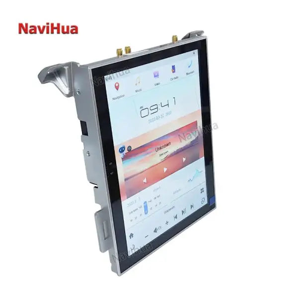 Vertical Screen Android Car Dvd Player Stereo Video Auto Radio Gps Navigation for Tesla Style Land Rover Discovery 4 LR4