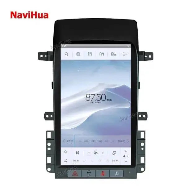 Vertical Screen Android GPS Navigation Car DVD Player Tesla