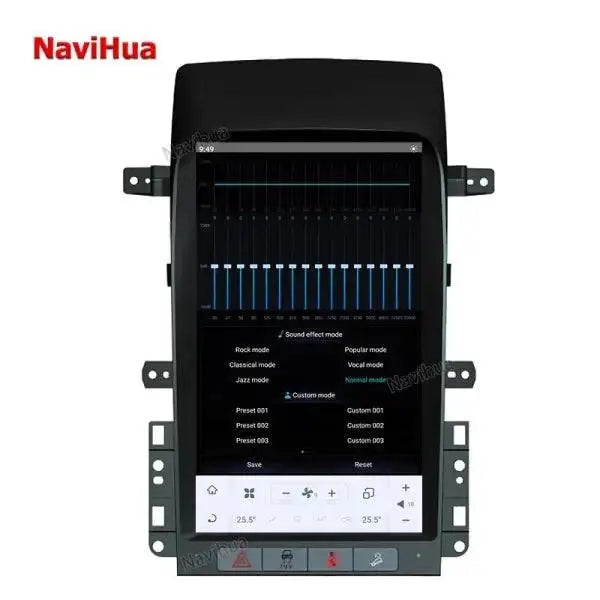 Vertical Screen Android GPS Navigation Car DVD Player Tesla