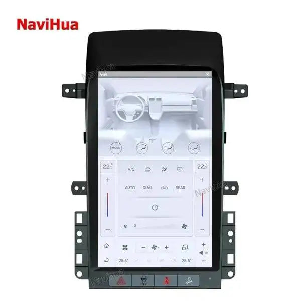 Vertical Screen Android GPS Navigation Car DVD Player Tesla