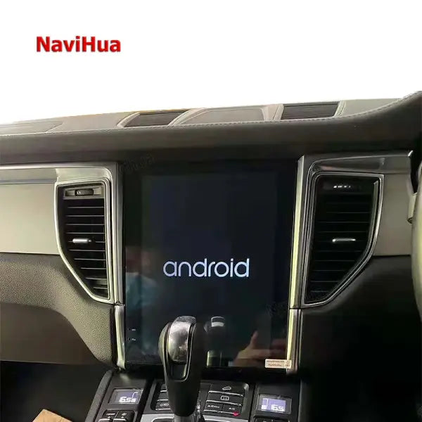 Vertical Screen Android Multimedia Stereo Radio Video GPS Navigation Car DVD Player for Porsche Cayenne