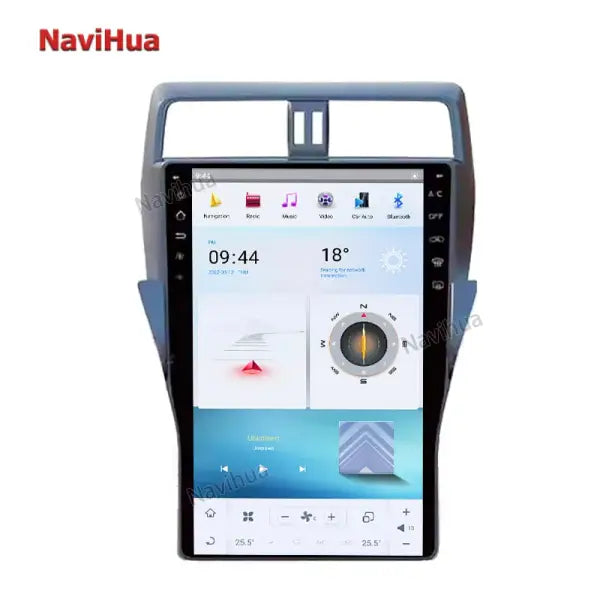 Vertical Screen Car Stereo Radio GPS Navigation System Android Car Video DVD Player for Toyota Prado 2018