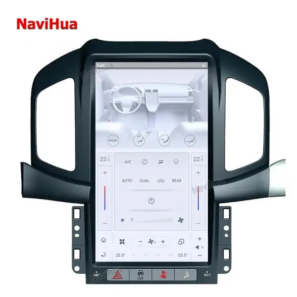 Vertical Screen Car Stereo Video Android GPS Navigation Car DVD Player for Tesla Style Chevrolet Captiva 2013-2017