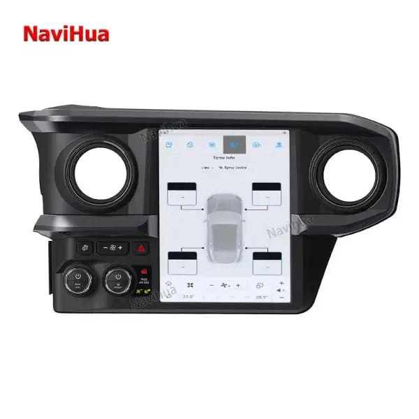Vertical Screen GPS Stereo Car DVD Player Android Car Radio for Tesla Style Toyota Tacoma 2016 2017 2018 2019 2020 2021