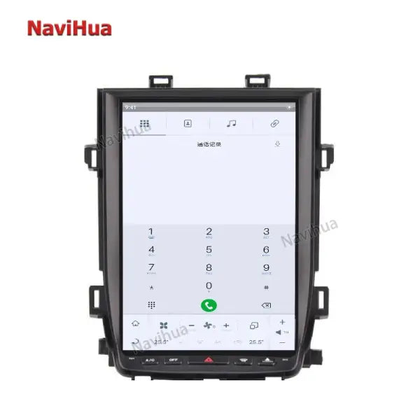 Vertical Screen Multimedia Android GPS Navigation Auto Head Unit Monitor Car Radio Stereo for Toyota Alphard 2020