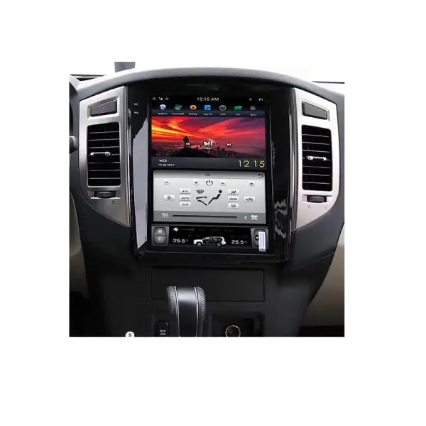 Vertical Screen Tesla Car DVD Multimedia Car Stereo Radio GPS Player for Mitsubishi Montero Pajero Navigation Auto