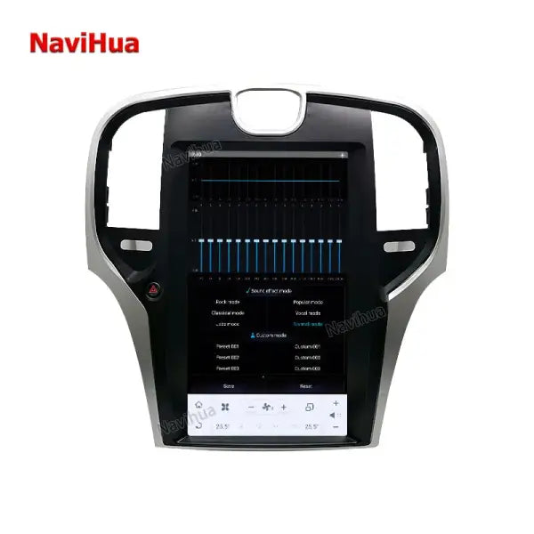 Vertical Touch Screen GPS Navigation Android Car Radio for Chrysler 300C 2012 2019 Multimedia Stereo Car DVD Player