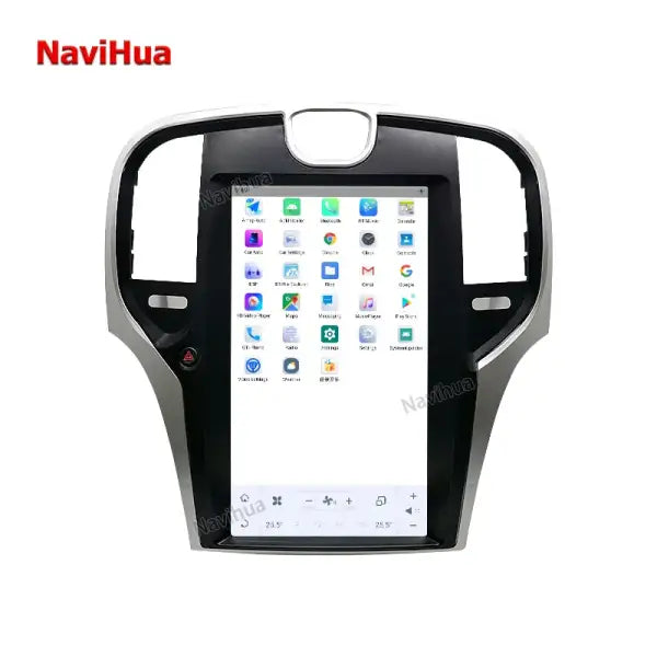 Vertical Touch Screen GPS Navigation Android Car Radio for Chrysler 300C 2012 2019 Multimedia Stereo Car DVD Player