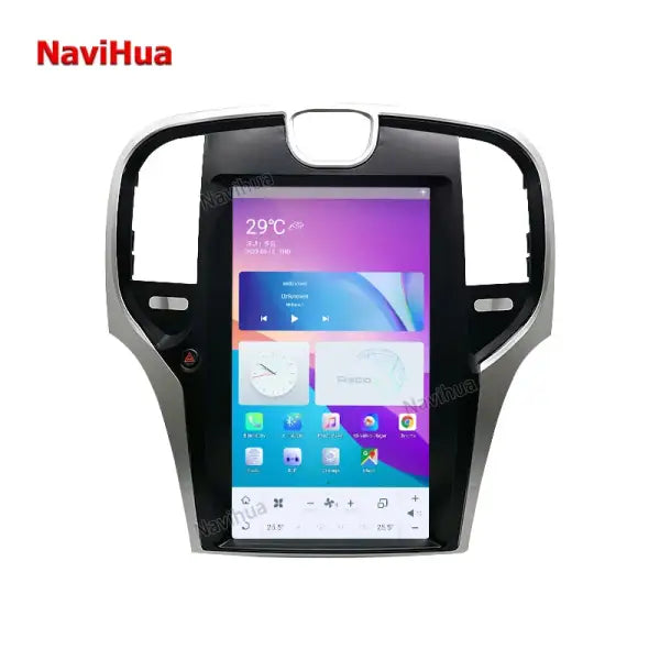 Vertical Touch Screen GPS Navigation Android Car Radio for Chrysler 300C 2012 2019 Multimedia Stereo Car DVD Player