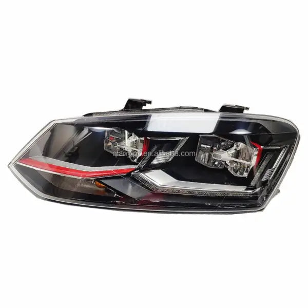 Volkswagen 2011-2023 Polo Vento Gti Style Headlights Red