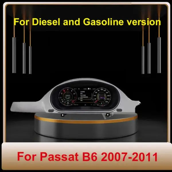 For Volkswagen Passat CC B6 B7 2009-2016 Latest Car LCD Digital Dashboard Panel Virtual Instrument Cluster Cock Speedometer