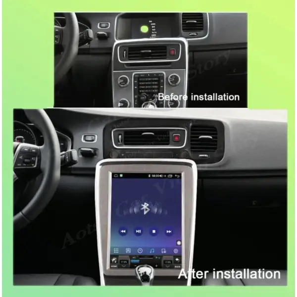 Volvo S60 RHD 12.1 Inch 4GB + 64GB Android GPS Navigation