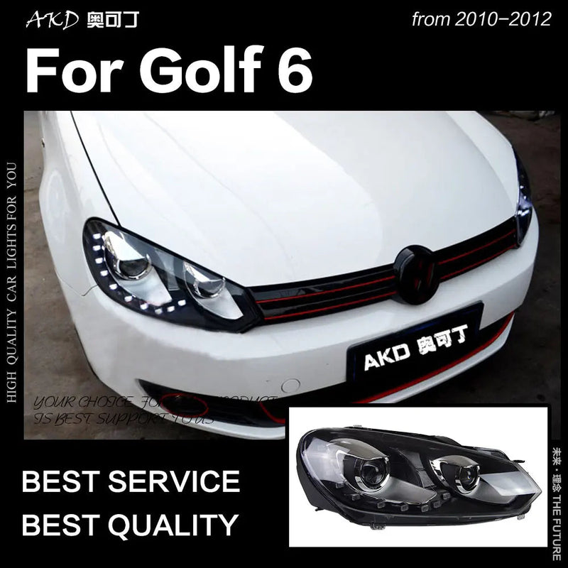 Golf 6 store headlights